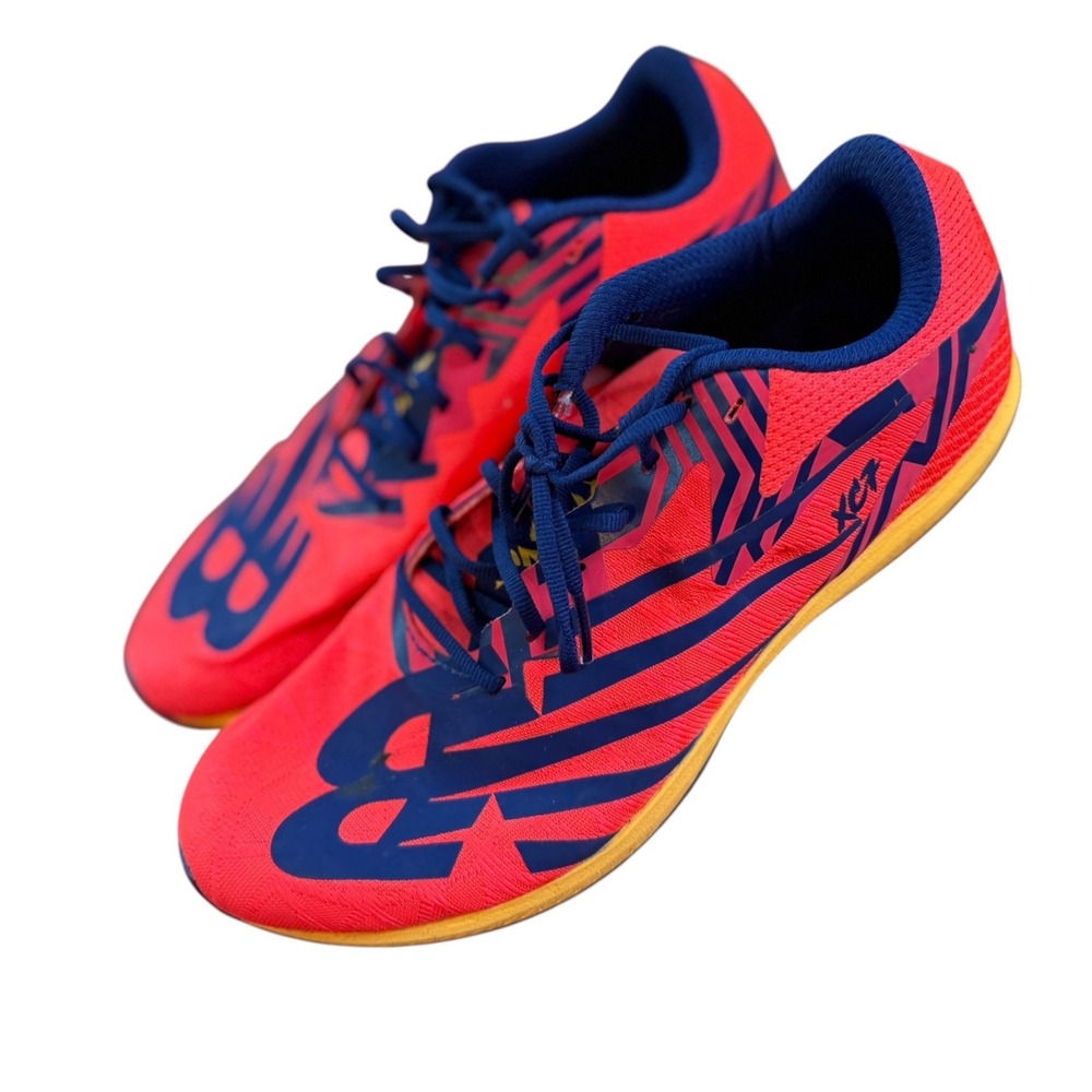 New Balance XC7 Cross Country Racing Spikes Pink Blue UXCS7LE4 Mens 6 Womens 7.5